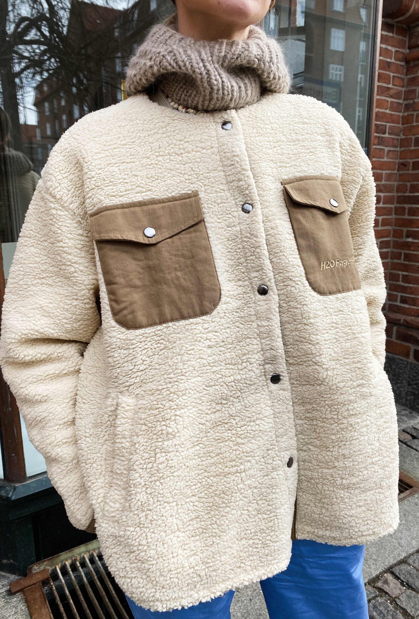 H2O FAGERHOLT Checket Pile jakke TO THE MOON, HONEY