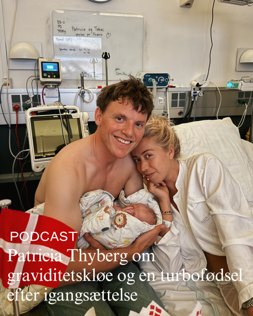 Efterfødselssamtale med Patricia Thyberg om leverbetinget graviditetskløe og en turbofødsel efter igangsættelse