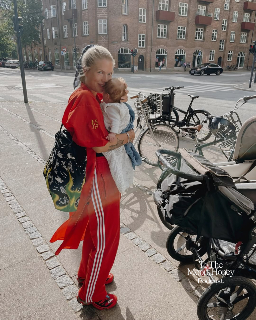 Kvinde med baby