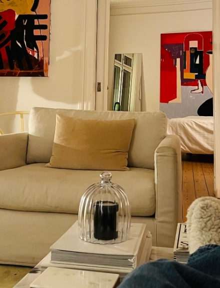 Sofa hygge efterår sutsko