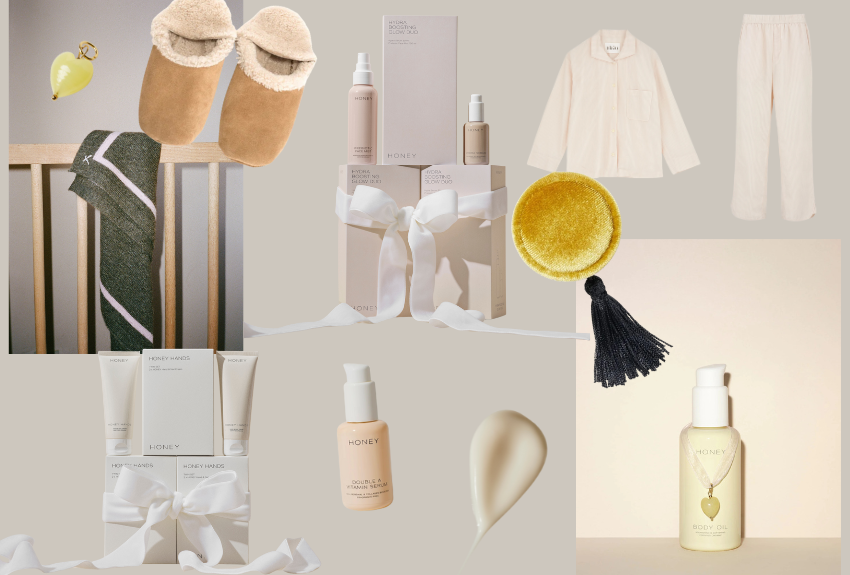 produkter på collage