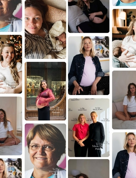 Mange kvinder på flere billeder